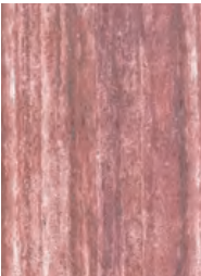 Red Linear Travertine catalog swatch
